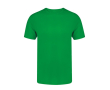Unisex T-shirt van 100% gekamd katoen Ring Spun 160 g/m2 kleur groen