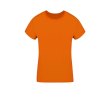 Dames T-shirt van 100% gekamd katoen Ring Spun 160 g/m2 kleur oranje