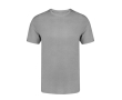Unisex T-shirt van 100% gekamd katoen Ring Spun 160 g/m2 kleur grijs