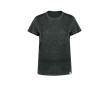 T-shirt voor vrouwen van gerecycled katoen en RPET 150 g/m2 kleur grijs