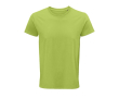 Eco t shirts met bedrijfslogo kleur lichtgroen