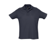 Katoenen poloshirts met opdruk, 170 g/m2 kleur marineblauw