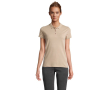 Bedrukt poloshirt van biologisch katoen, 170 g/m2 kleur beige