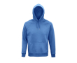 Eco sweaters bedrukken met capuchon 280 g/m2 kleur blauw