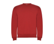 Trui voor kinderen van katoen en polyester 280 g/m2 Roly kleur rood
