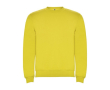 Trui voor kinderen van katoen en polyester 280 g/m2 Roly kleur geel