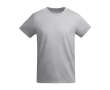 T-shirt van biologisch katoen voor kinderen 175 g/m2 Roly kleur lichtgrijs gemarmerd