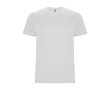 T-shirt van 100% katoen voor kinderen 190 g/m2 Roly kleur wit