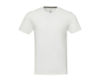 Unisex T-shirt van gerecycled katoen en polyester 160 g/m2 Elevate NXT kleur wit