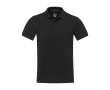 Unisex polo van gerecycled katoen en polyester 200 g/m2 Elevate NXT kleur zwart