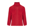 Fleece jas van polyester voor kinderen 300 g/m2 Roly kleur rood