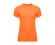 Sportshirt van 100% polyester voor dames 135 g/m2 Roly kleur neon oranje