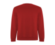 Unisex trui van bio katoen en gerecycled polyester 300 g/m2 Roly kleur rood
