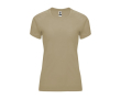 Sportshirt van 100% polyester voor dames 135 g/m2 Roly kleur taupe