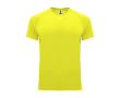 Sportshirt van 100% polyester voor kinderen 135 g/m2 Roly kleur neon geel