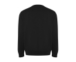 Unisex trui van bio katoen en gerecycled polyester 300 g/m2 Roly kleur zwart