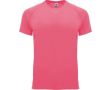 Sportshirt van 100% polyester voor kinderen 135 g/m2 Roly kleur neon roze