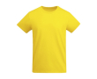 T-shirt van biologisch katoen voor heren 175 g/m2 Roly kleur geel