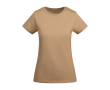 T-shirt van biologisch katoen voor dames 175 g/m2 Roly kleur rood-bruin