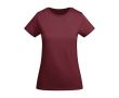 T-shirt van biologisch katoen voor dames 175 g/m2 Roly kleur bordeaux