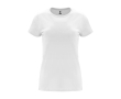 T-shirt van 100% katoen voor dames 170 g/m2 Roly kleur wit