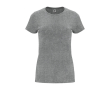 T-shirt van 100% katoen voor dames 170 g/m2 Roly kleur lichtgrijs gemarmerd