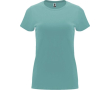 T-shirt van 100% katoen voor dames 170 g/m2 Roly kleur aquamarijn