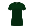 T-shirt van 100% katoen voor dames 170 g/m2 Roly kleur groene fles