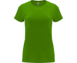T-shirt van 100% katoen voor dames 170 g/m2 Roly kleur gras groen