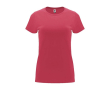 T-shirt van 100% katoen voor dames 170 g/m2 Roly kleur onverzadigd rood