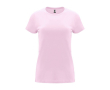 T-shirt van 100% katoen voor dames 170 g/m2 Roly kleur lichtroze