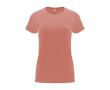 T-shirt van 100% katoen voor dames 170 g/m2 Roly kleur zalm