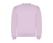 Unisex trui van katoen en polyester 280 g/m2 Roly kleur lichtroze