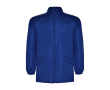 Unisex regenjas van polyester met hoge kraag 70 g/m2 Roly kleur koningsblauw