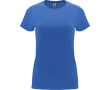 T-shirt van 100% katoen voor dames 170 g/m2 Roly kleur riviera blauw