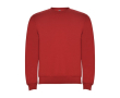 Unisex trui van katoen en polyester 280 g/m2 Roly kleur rood