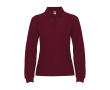 Poloshirt van 100% katoen piqué voor dames 220 g/m2 Roly kleur bordeaux