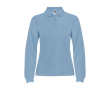 Poloshirt van 100% katoen piqué voor dames 220 g/m2 Roly kleur lichtblauw