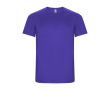 Sportshirt van 50% gerecycled polyester voor kinderen 135 g/m2 Roly kleur paars
