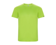 Sportshirt van 50% gerecycled polyester voor heren 135 g/m2 Roly kleur neon groen