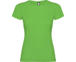 T-shirt van 100% katoen voor dames 155 g/m2 Roly kleur gras groen