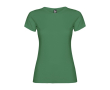 T-shirt van 100% katoen voor dames 155 g/m2 Roly kleur groen