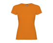 T-shirt van 100% katoen voor dames 155 g/m2 Roly kleur oranje