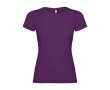 T-shirt van 100% katoen voor dames 155 g/m2 Roly kleur paars