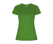 Sportshirt van 50% gerecycled polyester voor dames 135 g/m2 Roly kleur appel groen