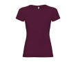 T-shirt van 100% katoen voor dames 155 g/m2 Roly kleur bordeaux