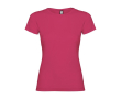 T-shirt van 100% katoen voor dames 155 g/m2 Roly kleur fuchsia