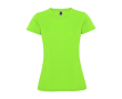 Sportshirt van piqué voor dames 150 g/m2 Roly kleur limoen groen