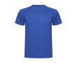 Sportshirt van polyester piqué voor heren 150 g/m2 Roly kleur koningsblauw