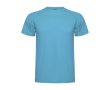 Sportshirt van polyester piqué voor heren 150 g/m2 Roly kleur turkoois